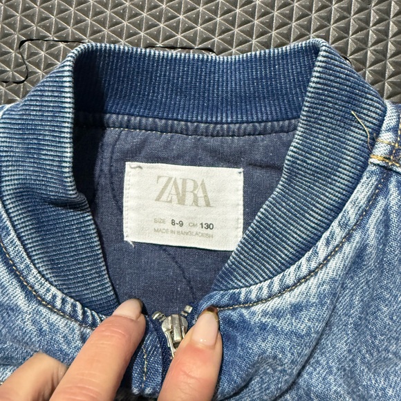 Zara Kids Blue Jean Jacket - Picture 3 of 3